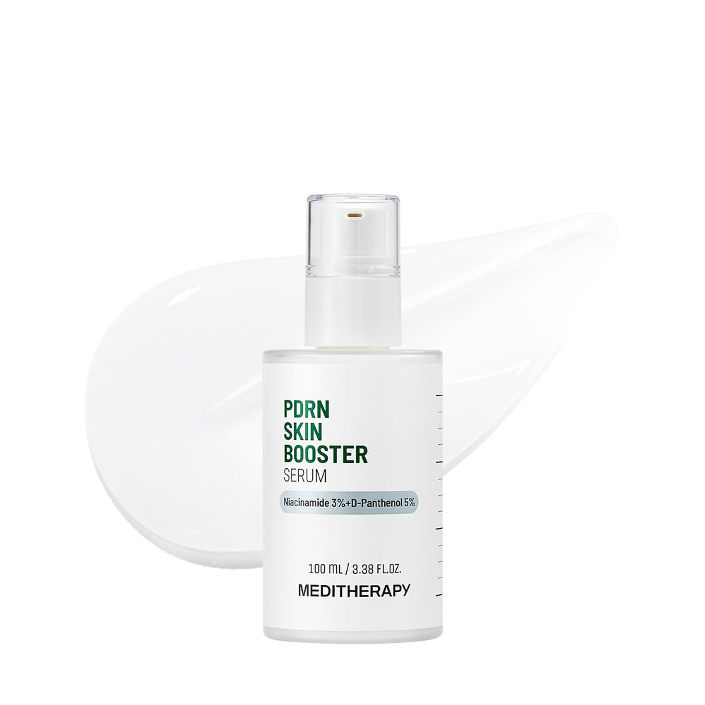 Meditherapy PDRN serum bottle closeup for sensitive skin comfort