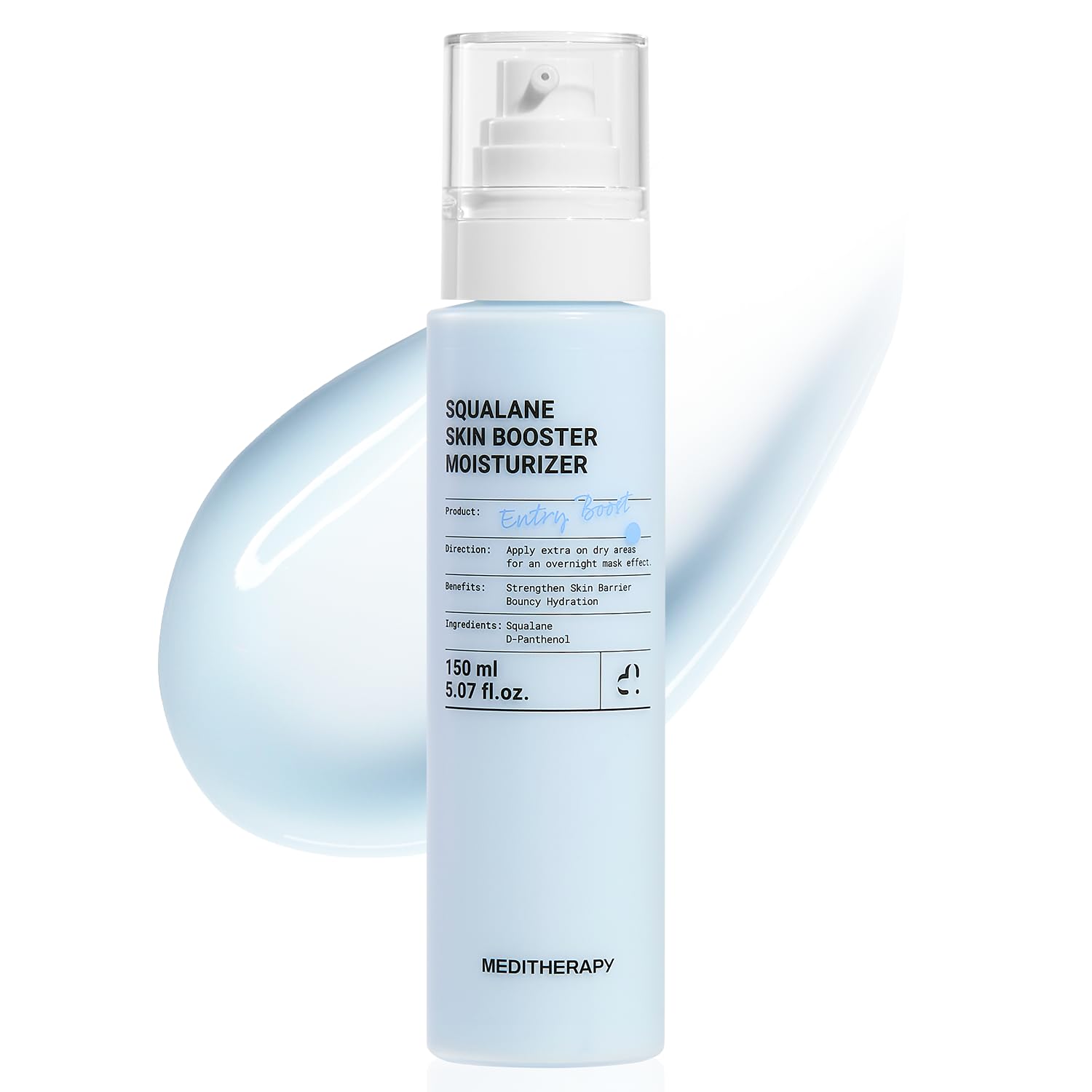 MEDITHERAPY Squalane Skin Booster jar demonstrating barrier-friendly daily hydration