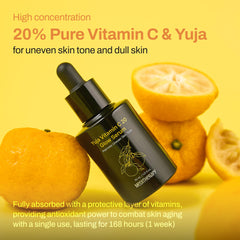 Meditherapy Yuja Serum dropper closeup highlights precise application and cleanliness.