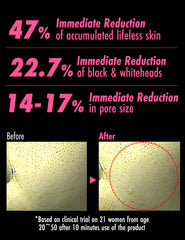 Meditime Pore Corset Pack nose area image highlighting sebum balance