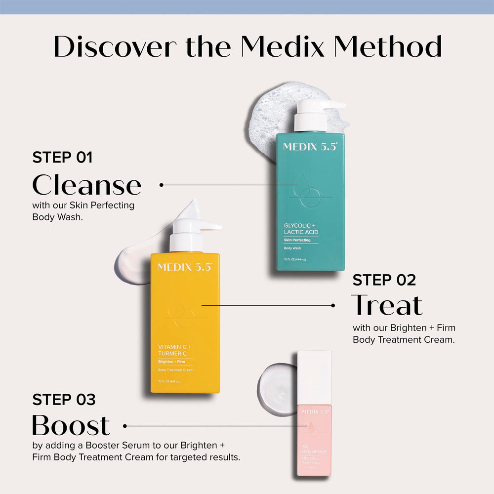 Medix 5.5 Spa-like bathroom scene with cream ready to use