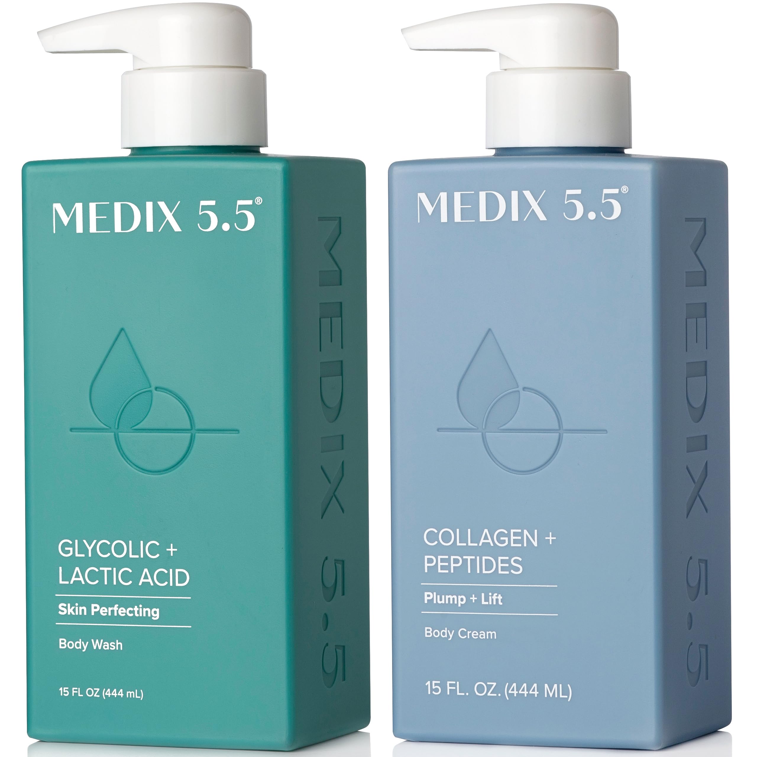 Medix 5.5 exfoliating face wash bottle pour for a rich foam and radiant skin.