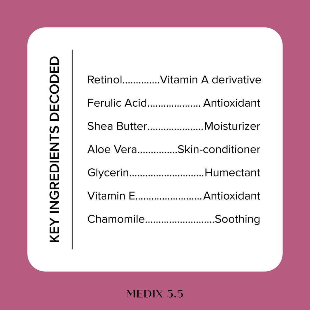 Medix 5.5 night-use-application supports nourishment while you rest.