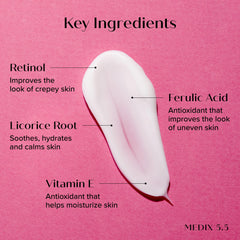 Medix 5.5 rich-hydration-cream provides deep moisture without a greasy finish.