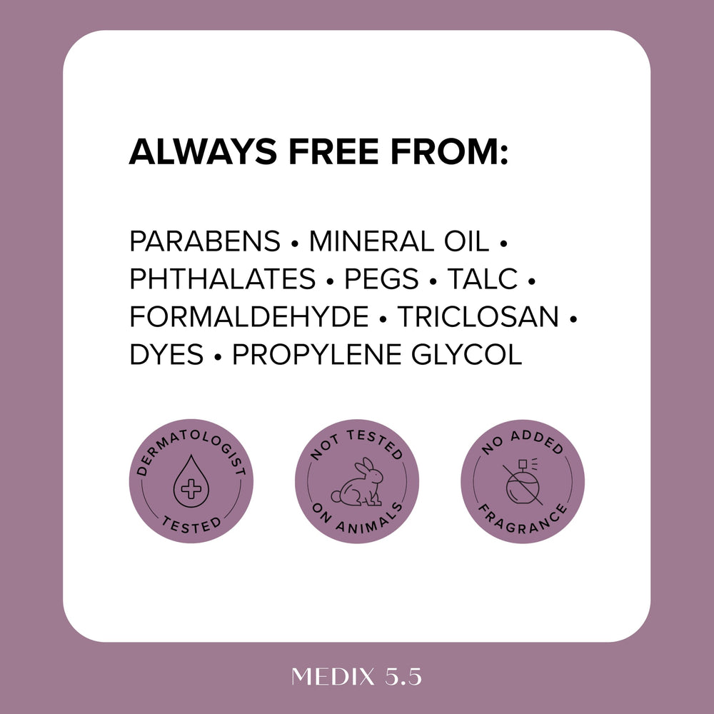Oil formula supporting a healthy skin barrier in dry areas.