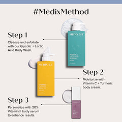 Medix 5.5 Vitamin F Booster Serum bottle highlights intense moisture boost