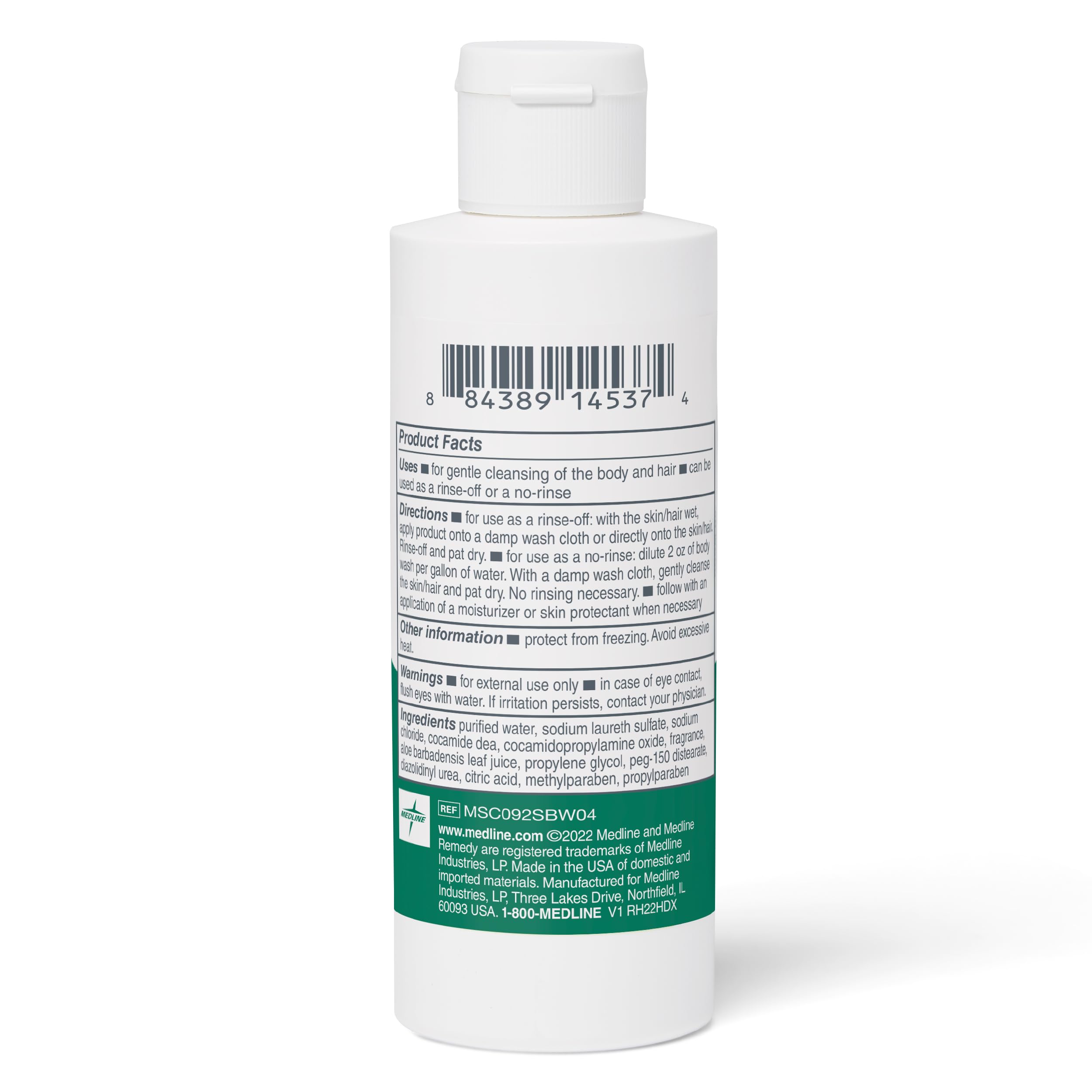 Medline Remedy Essentials scent close-up emphasizing gentle aroma.