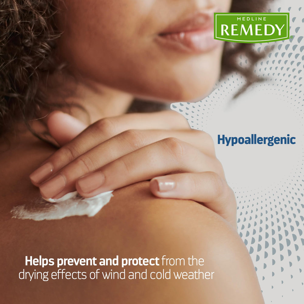 Medline Remedy travel-size tube ready for on-the-go skincare.