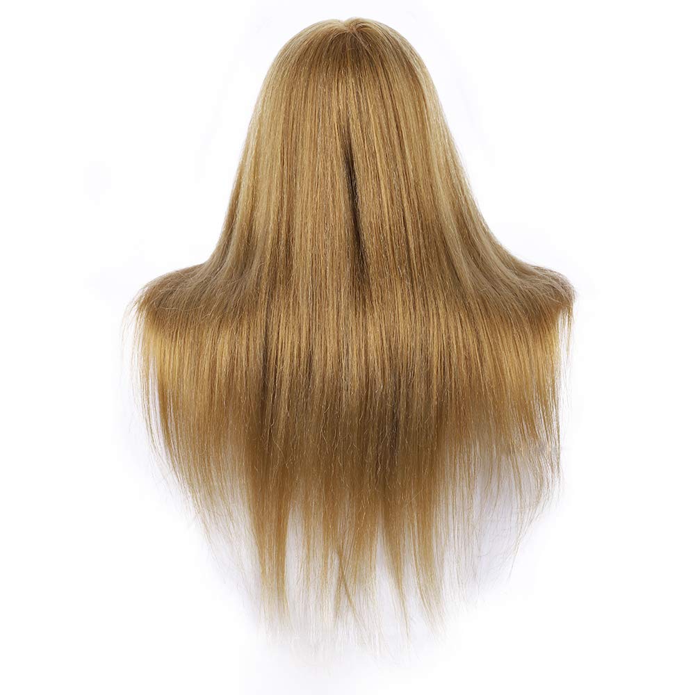 MEDO hair styling capabilities, curling and straightening on a lifelike head.