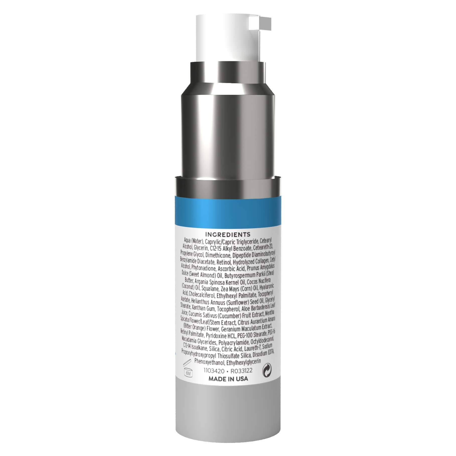 MedPeel Age-Reverse Eye Cream under-eye application targets delicate skin.