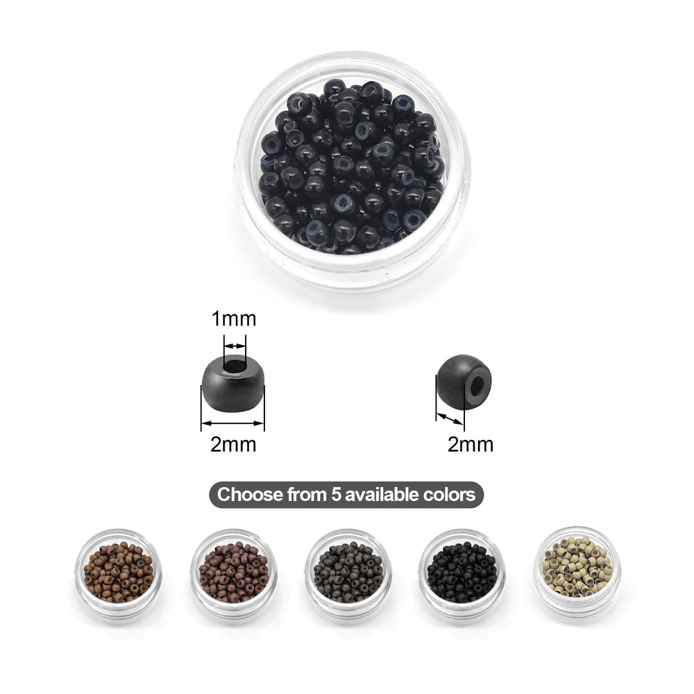 Medsuo brown silicone nano rings offer discreet blending for natural results.
