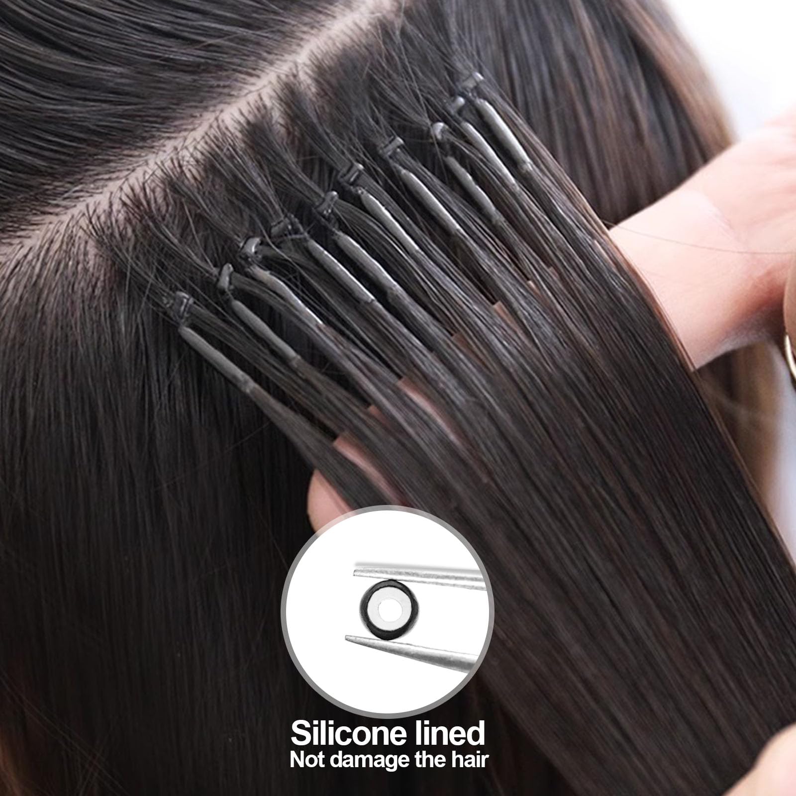 Medsuo light brown nano rings create subtle, undetectable finishes.