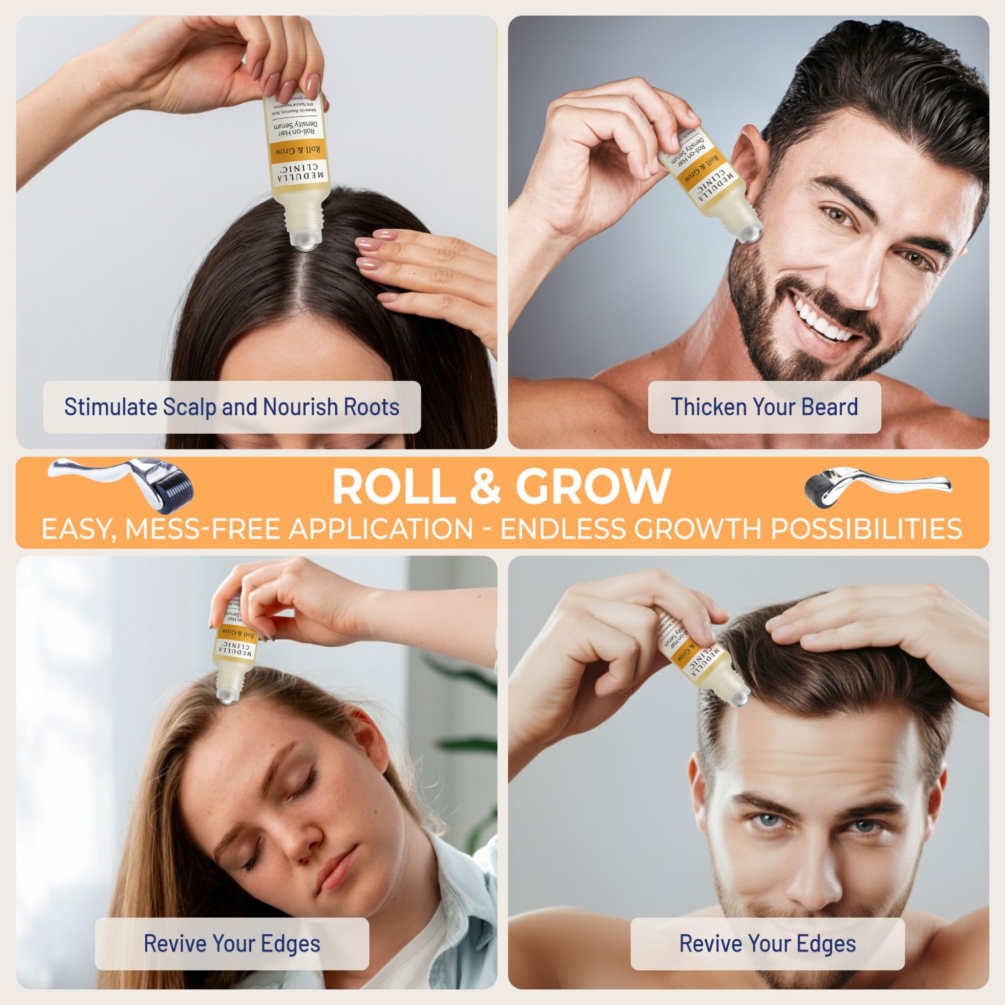 Medulla Clinic Rosemary Water active for refreshing scalp care.