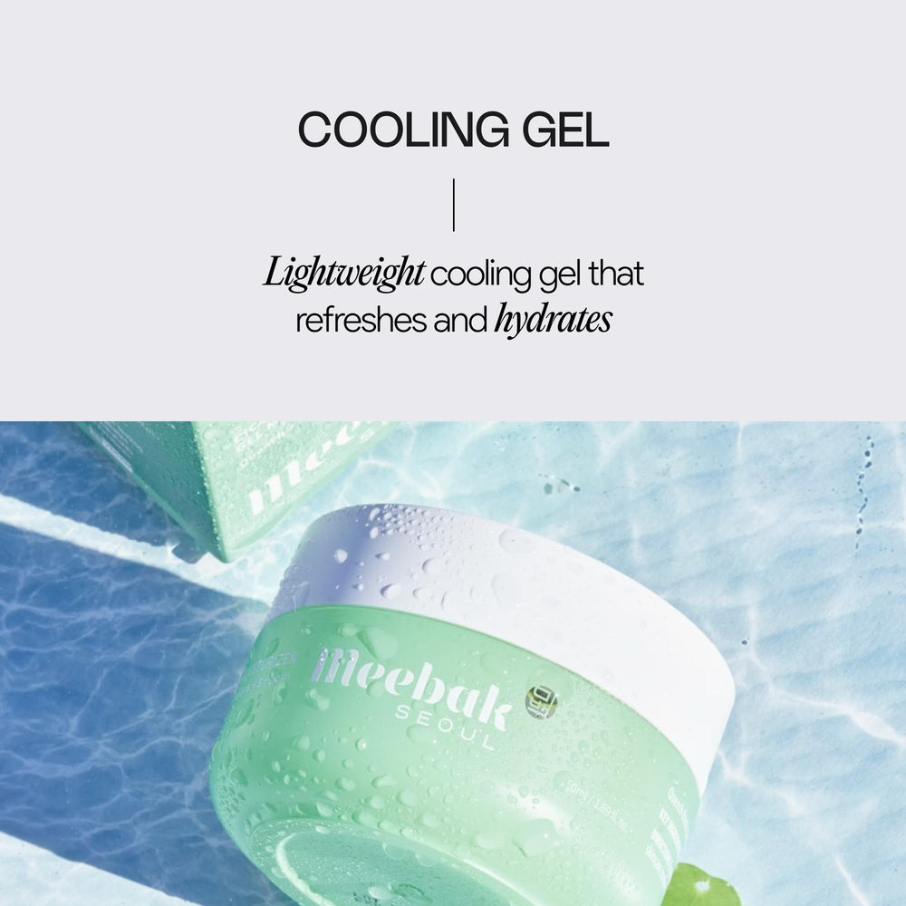 Meebak Cica Gel delivers all-day hydration with glass-skin-like finish
