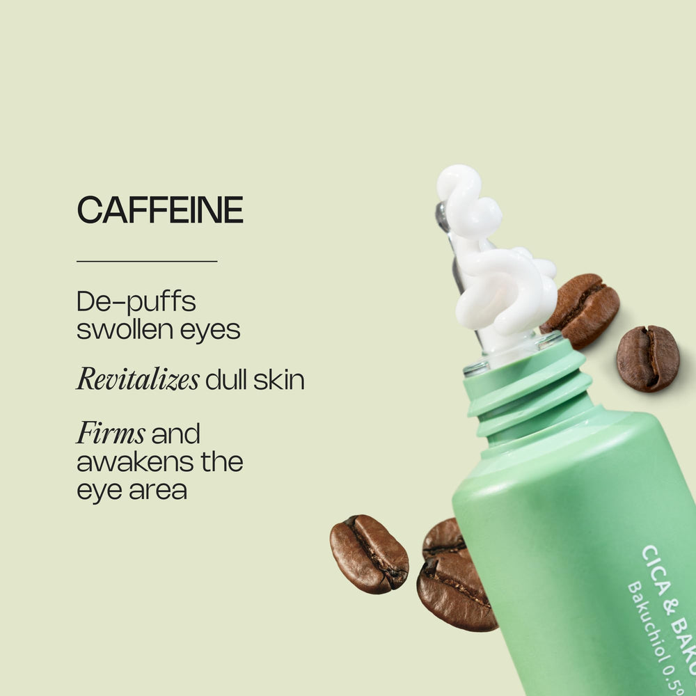 Meebak Eye Cream Cica leaves calm, soothing impression for tired eyes