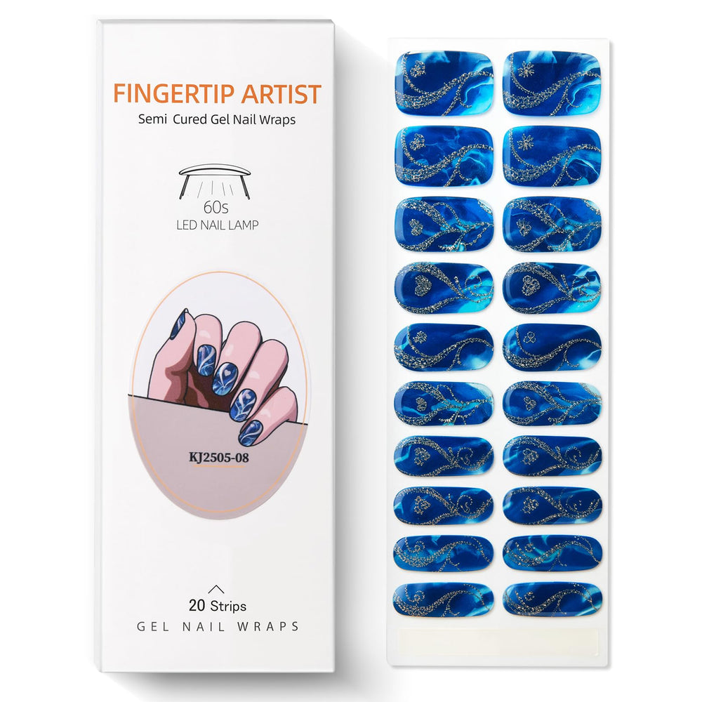 Meemooron geometrics design semi-cured strips for bold, easy-to-apply art