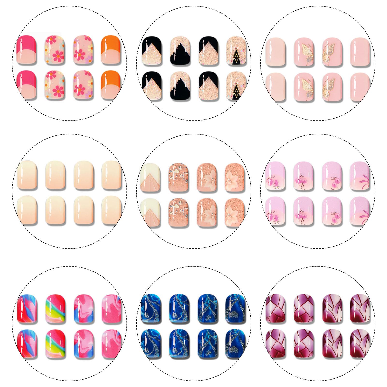 Meemooron salon-gloss finish enhances patterns with gel-like shine