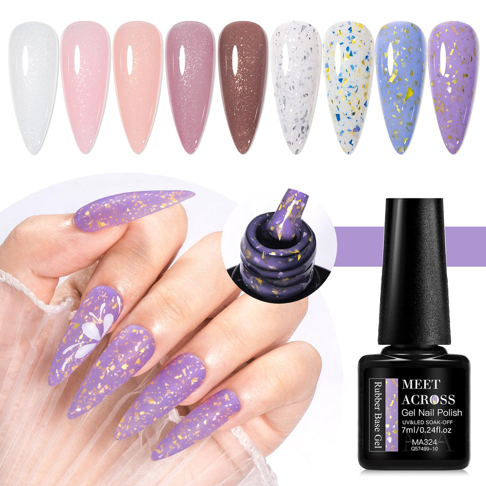 Meet Across French tip base color gel for beginners.