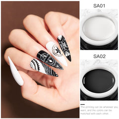 MEET ACROSS nail-art-drawing-brush-pen for detailed designs