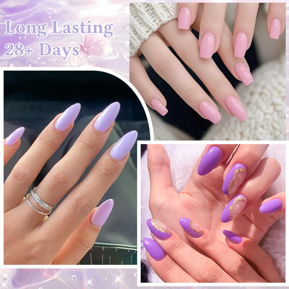 MEET ACROSS pink purple shades offer fashion-forward colors for daily wear.