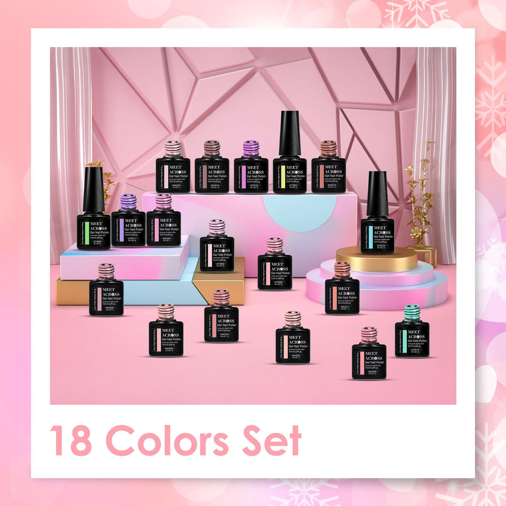 MEET ACROSS safe, low odor formula for at-home gel nails.