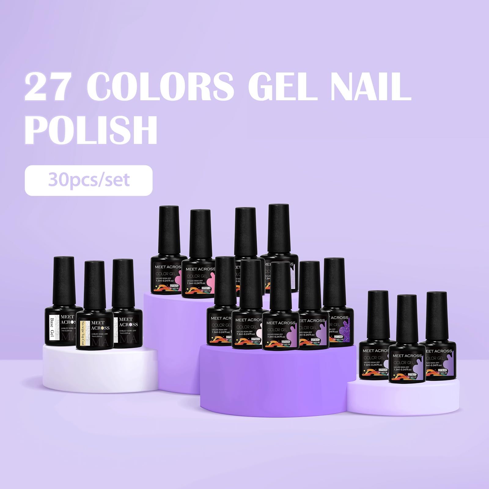 MEET ACROSS at-home salon vibe enables easy experimentation with finishes.