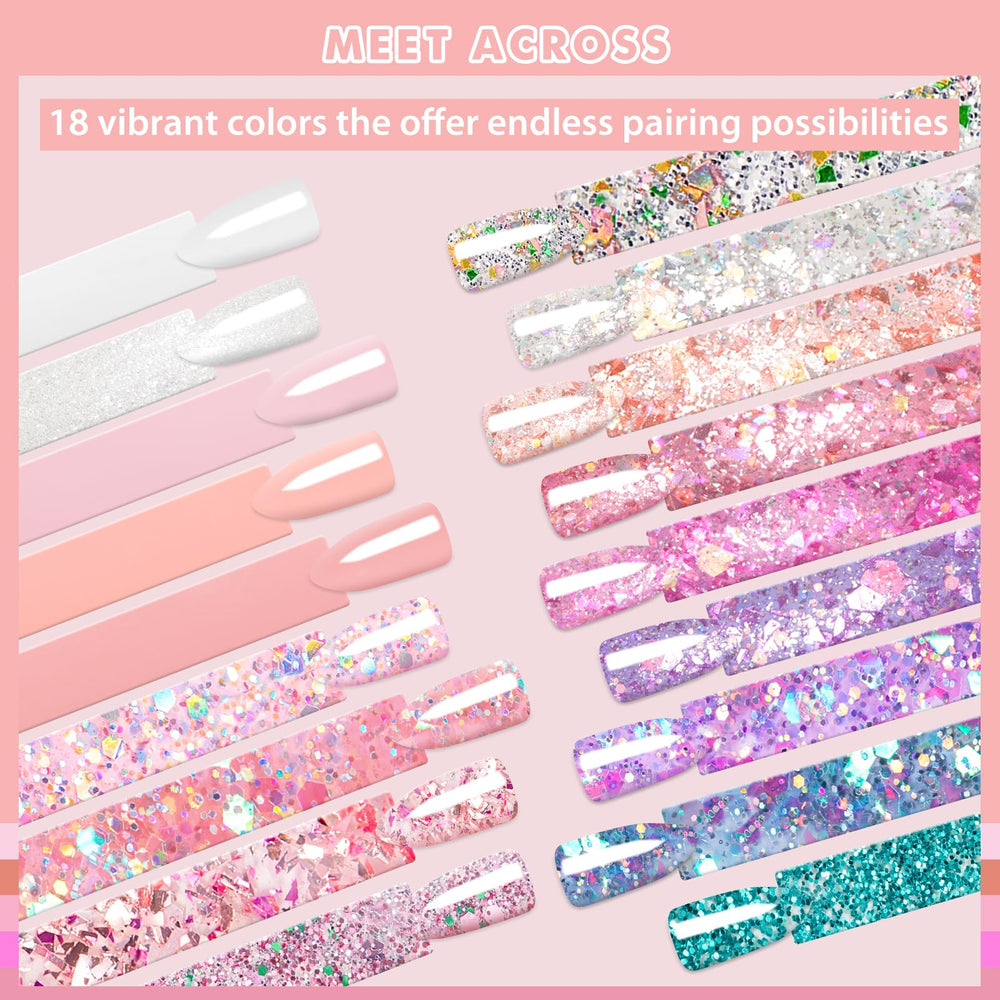 MEET ACROSS salon-quality formula delivers rich color and glossy finish.
