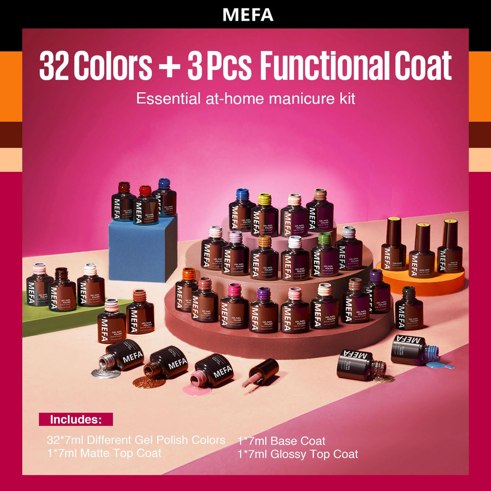 MEFA at-home manicure kit for salon-quality nails