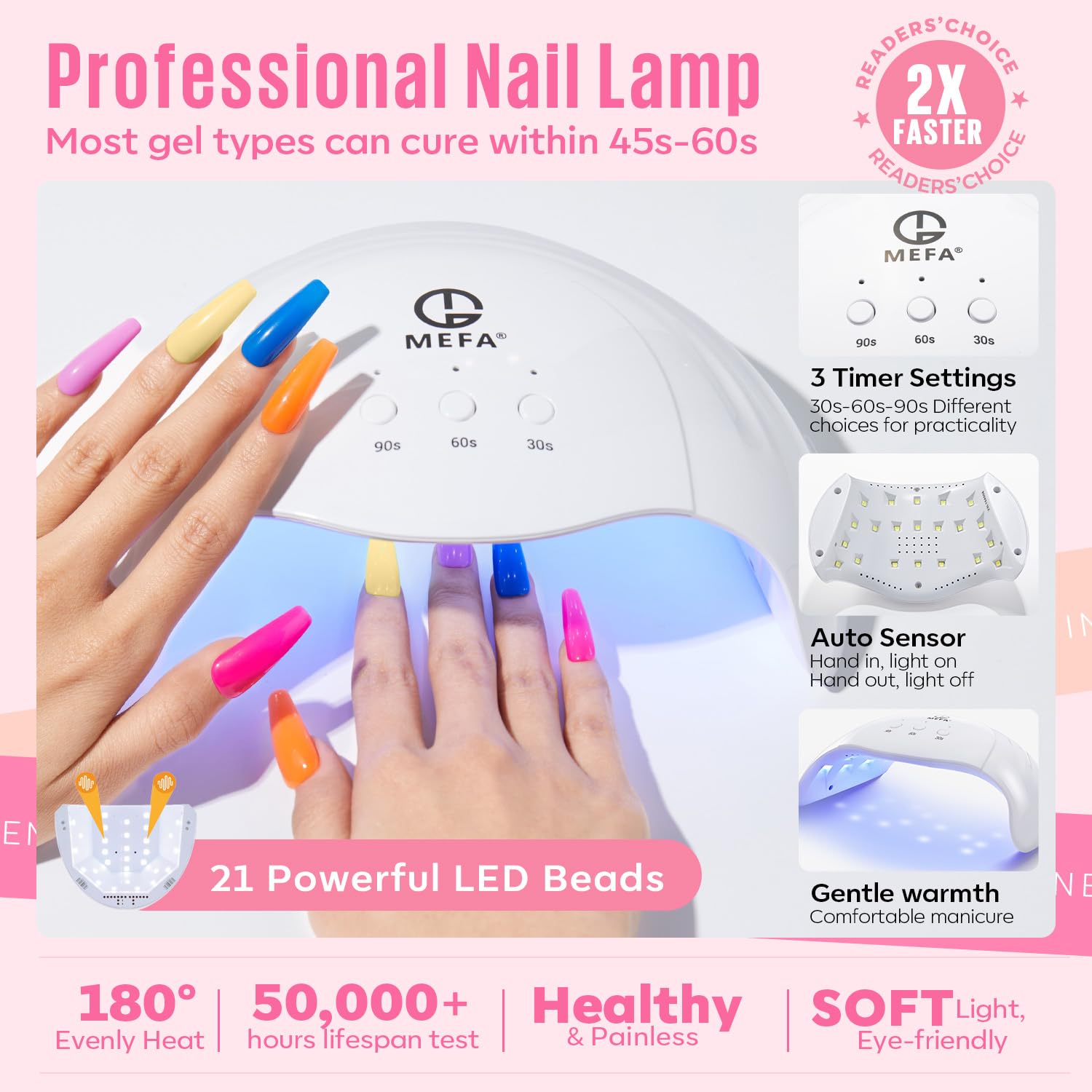 MEFA at-home salon setup for personal care or gifting