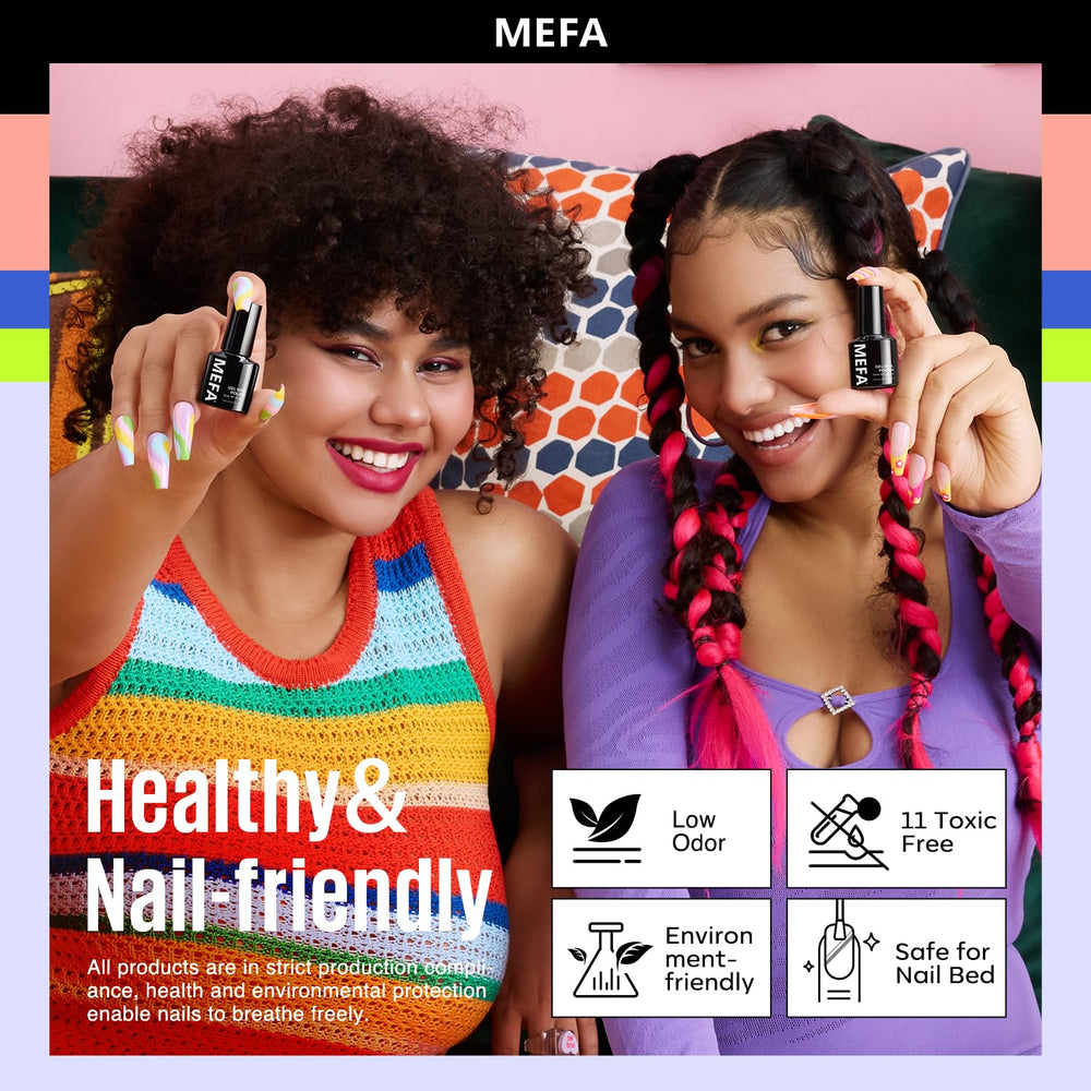 MEFA beginner-friendly kit supports creative nail art exploration.