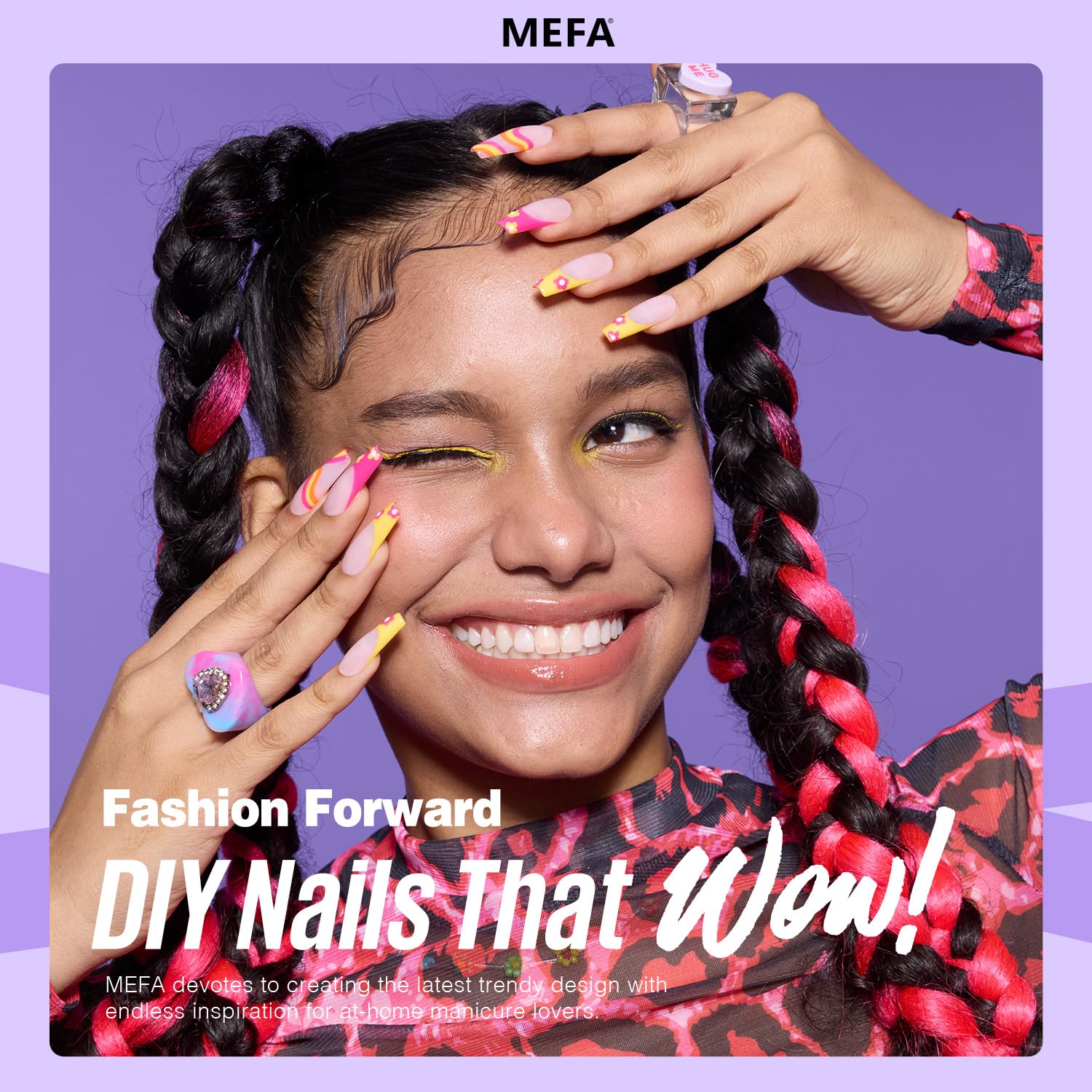 MEFA color-matching shades arranged for easy coordination