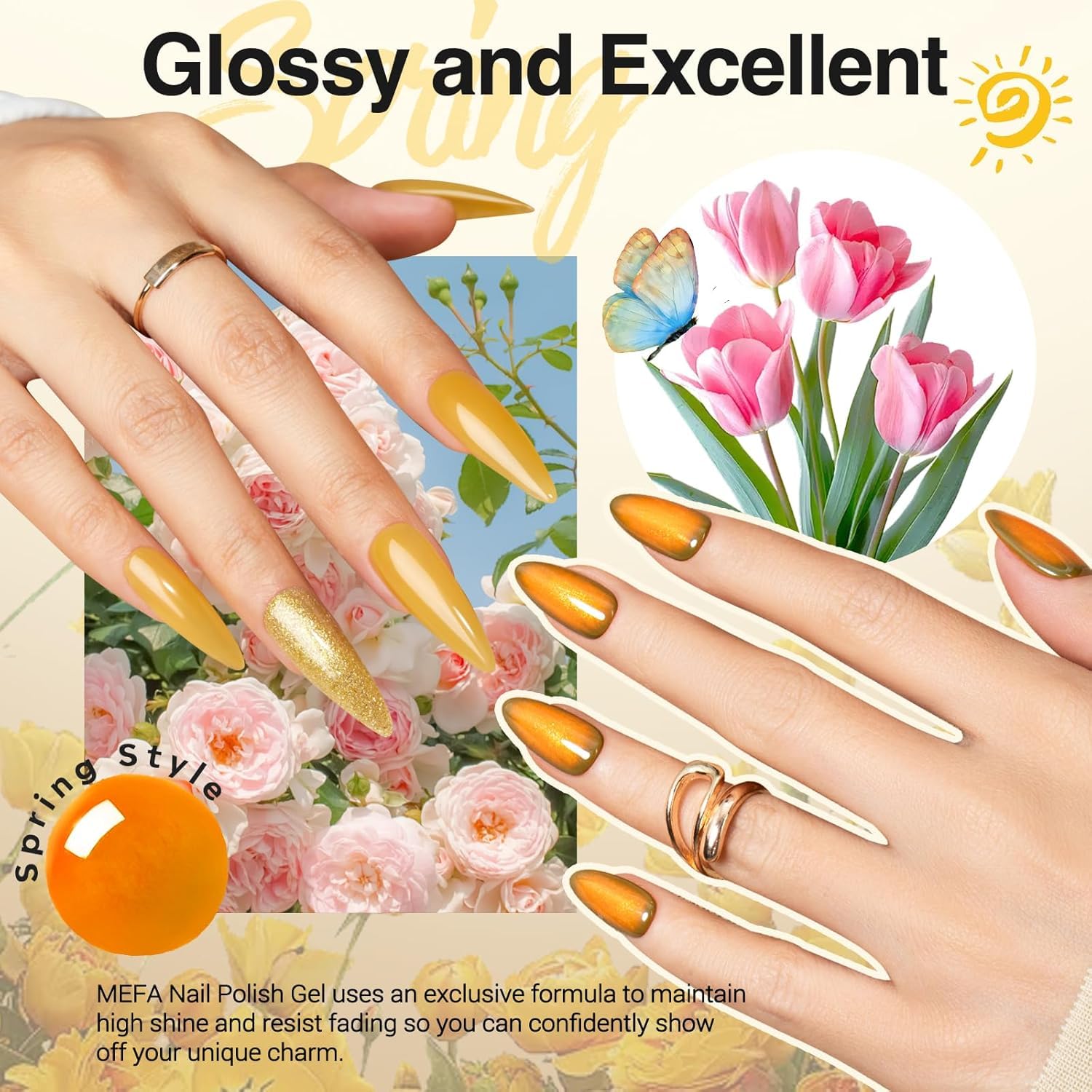 MEFA gift-ready gel nail set – ideal for gifting and DIY spa nights.