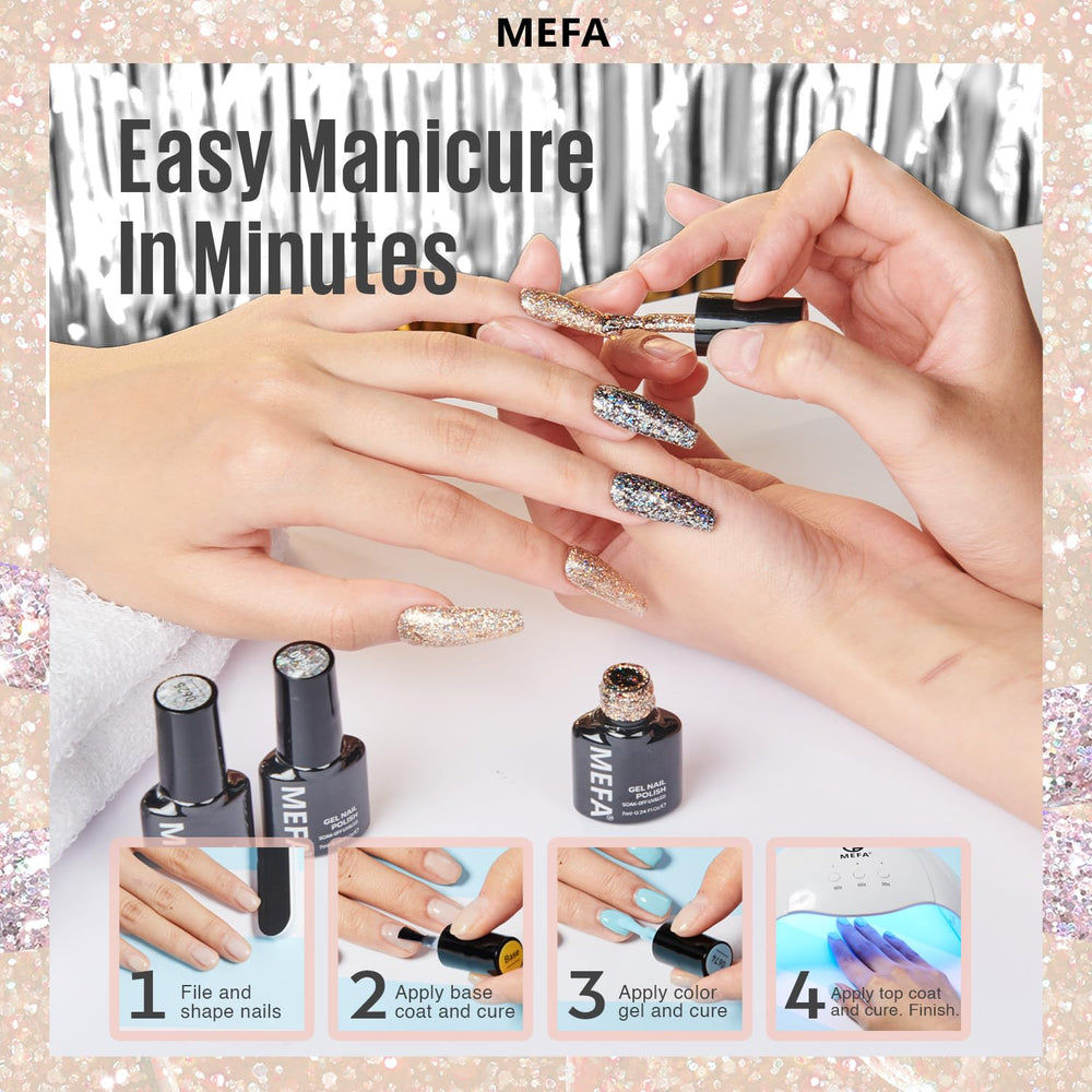 MEFA Application Brush image demonstrates smooth, bubble-free gel application