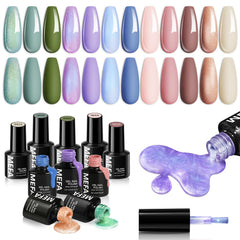 MEFA Heart Glow Collection packaging presents the premium set for gifting and display.