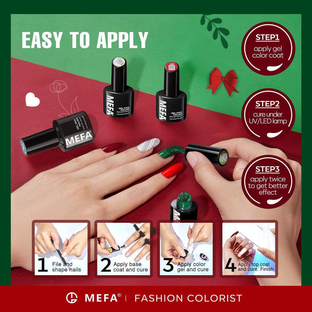 MEFA non-toxic low-odor formula ideal for at-home DIY nails