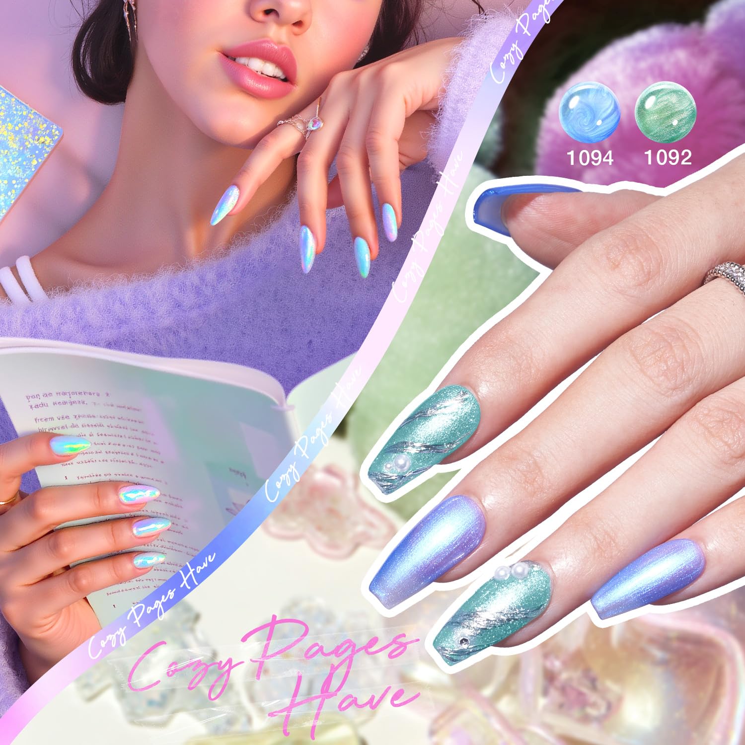 MEFA smooth application demonstrates liquid-silk texture on each swatch.