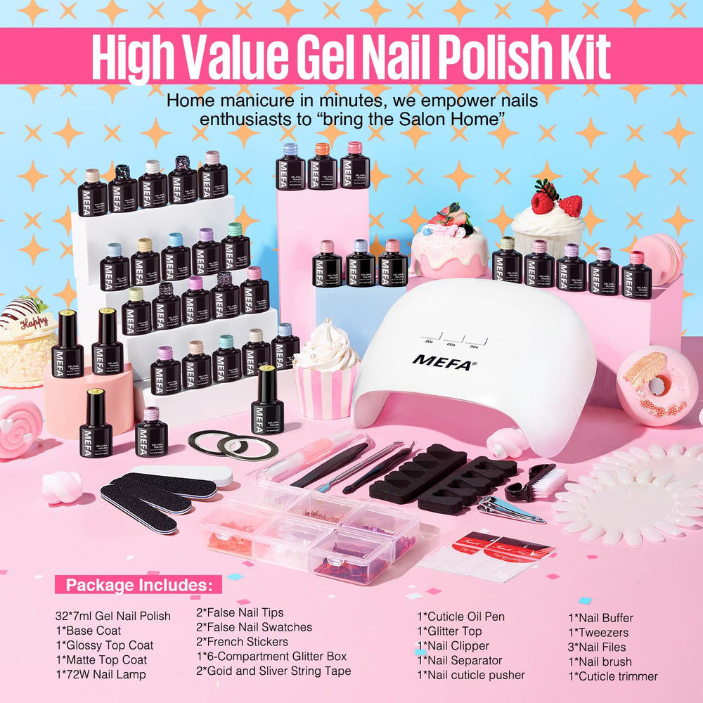 MEFA top coat and base coat kit complements long-lasting glossy finish under the lamp.