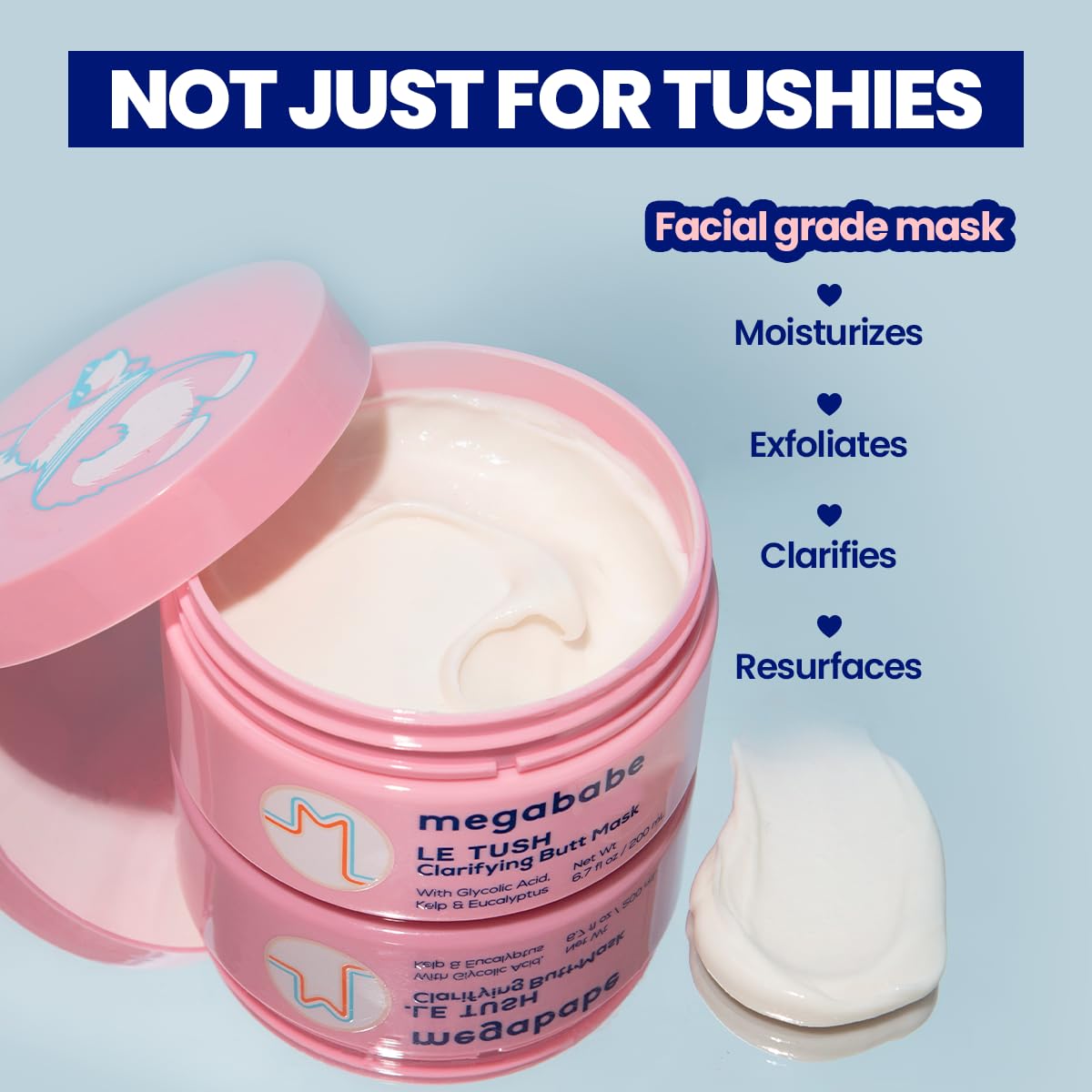 Beads and acids combine for gentle resurfacing on problem areas.