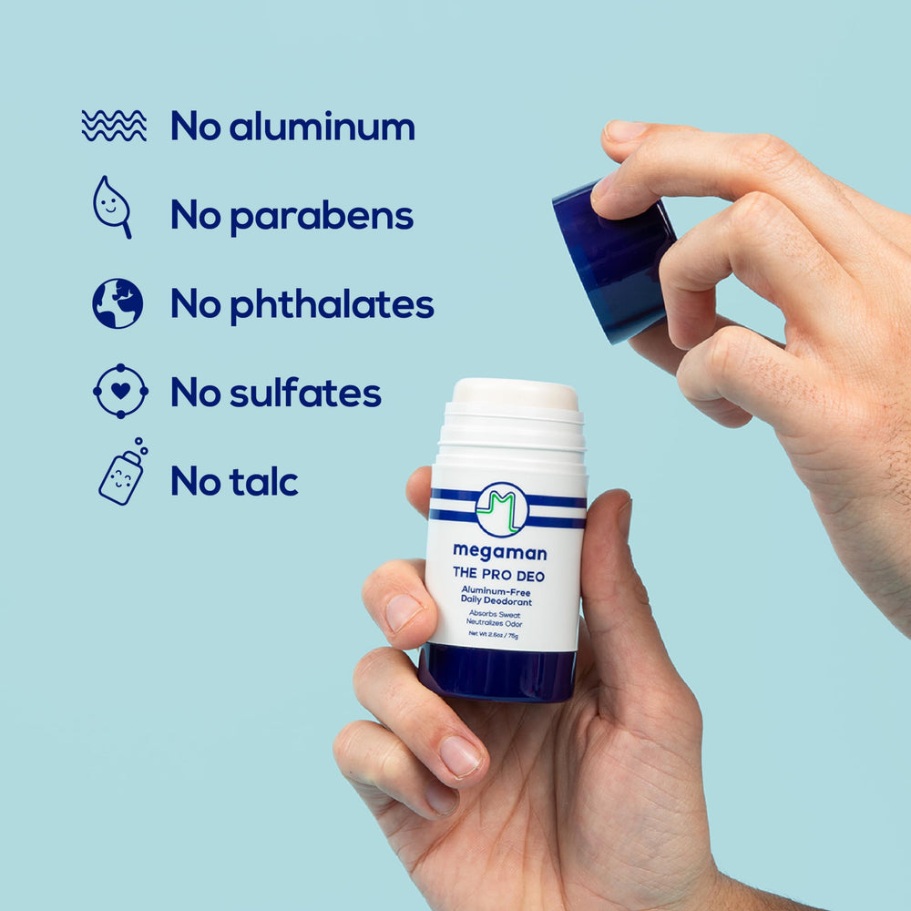 Megaman Pro Deo application moment demonstrates smooth, no-tug, water-free use.