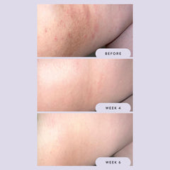 Megababe Night Rescue texture close-up shows smooth, non-greasy finish.