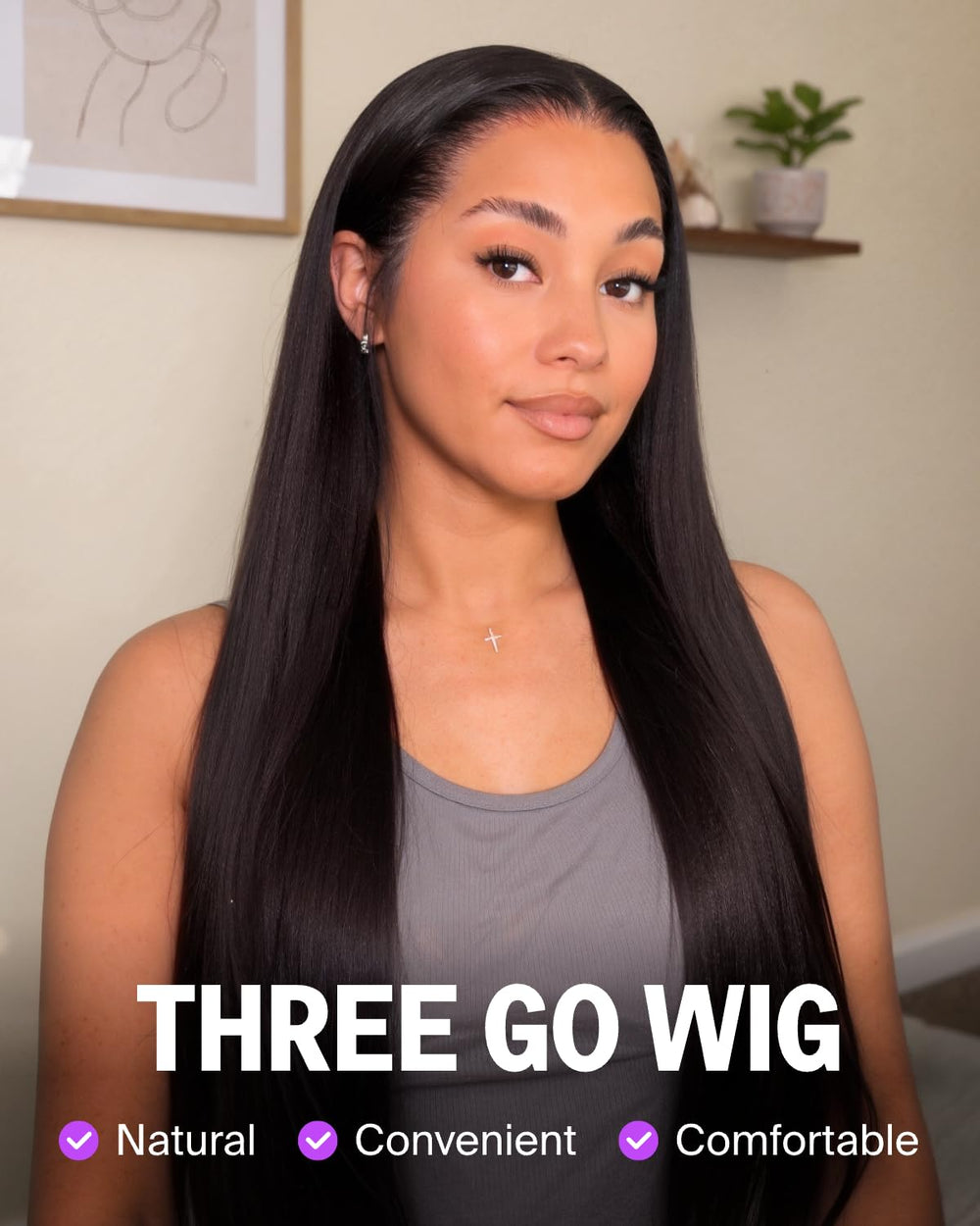 Megalook Hair glueless wear-and-go cap for quick styling