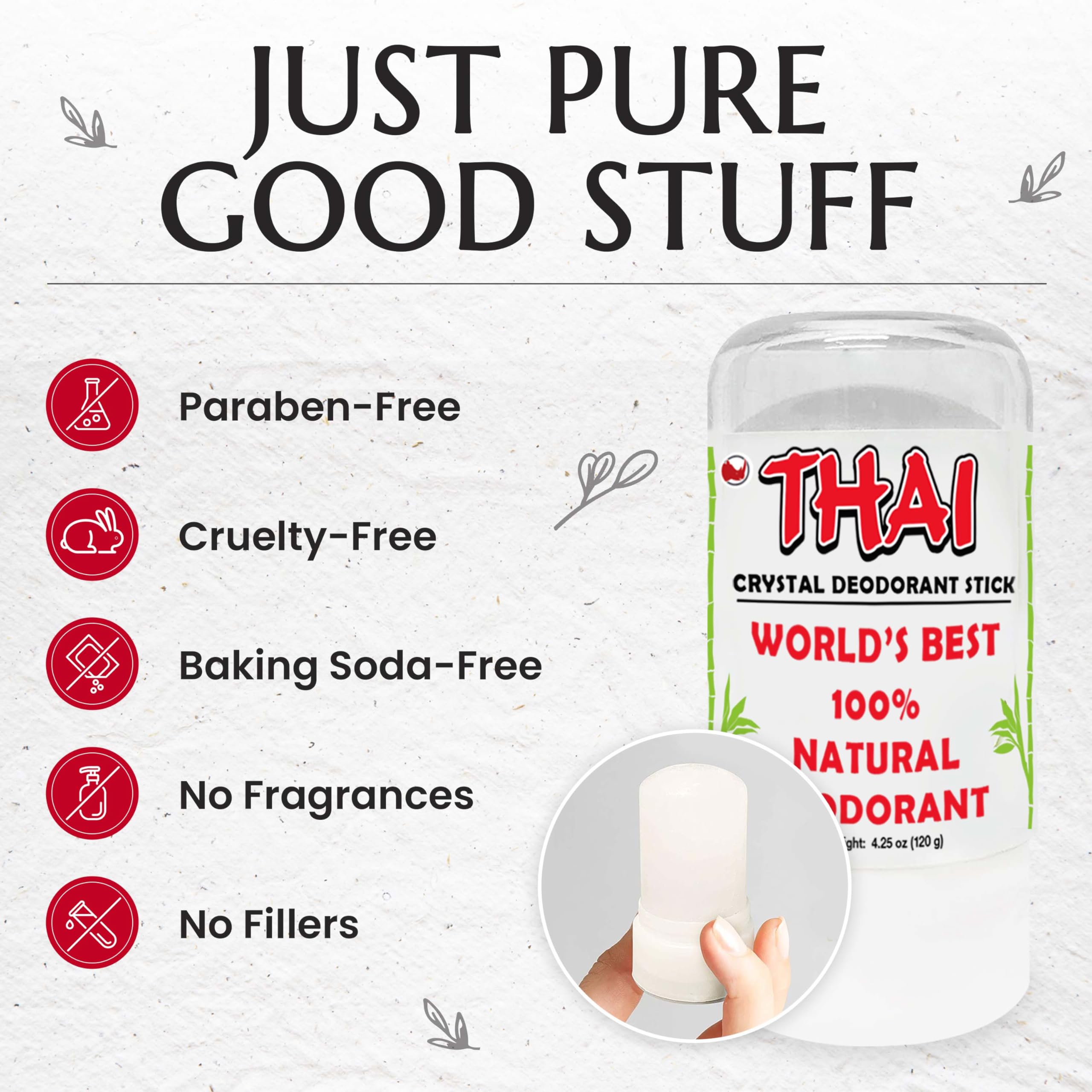 MegaRhino Thai Deodorant Stones travel-friendly compact for gym bags