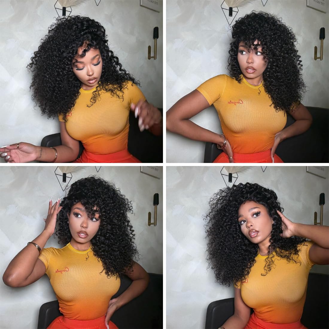 Megeen Burmese Curly Bundles easy care with regular washing.