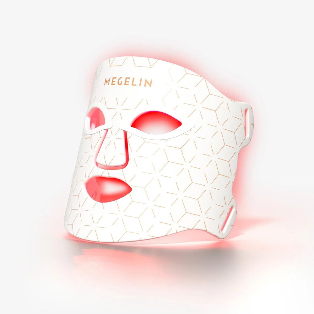 MEGELIN 7 colors LED mask front view for at home facial care and rejuvenation