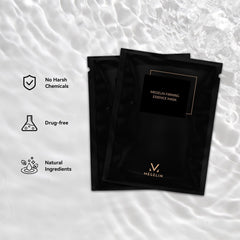 MEGELIN facial mask application showing comfortable fit.
