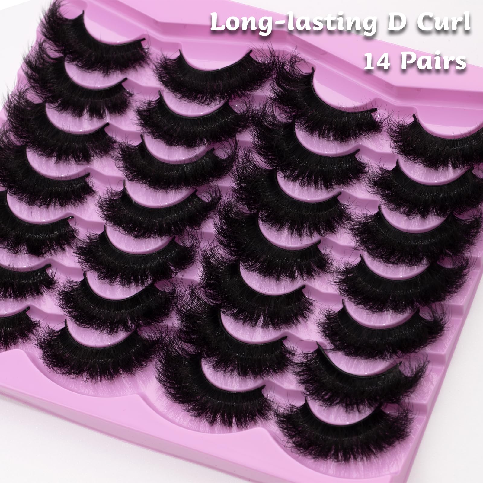 MEHALUSH faux mink lashes with soft band for comfortable all-day wear.
