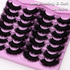 MEHALUSH faux mink lashes with soft band for comfortable all-day wear.
