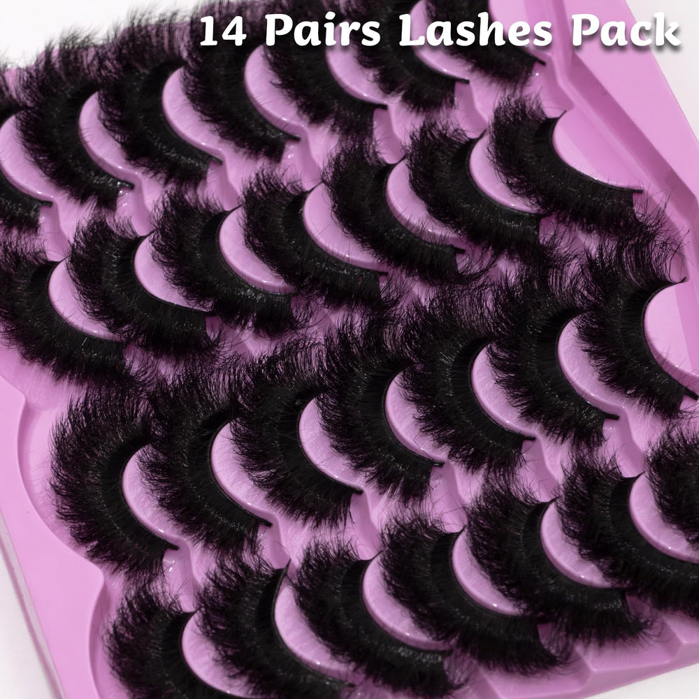MEHALUSH 25mm lashes for dramatic, statement-making eyes.