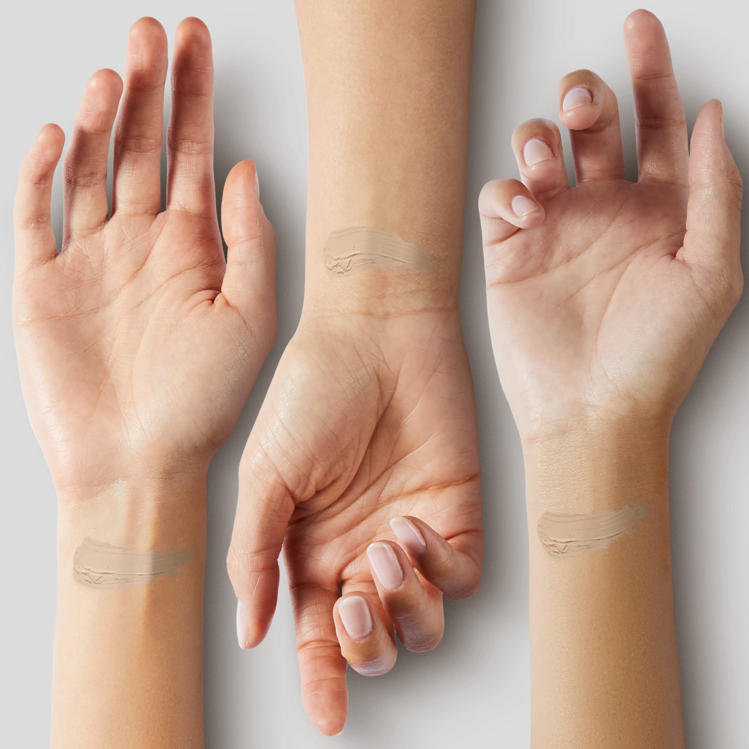 Mehron CreamBlend Stick on skin under hot stage lights stays lightweight.