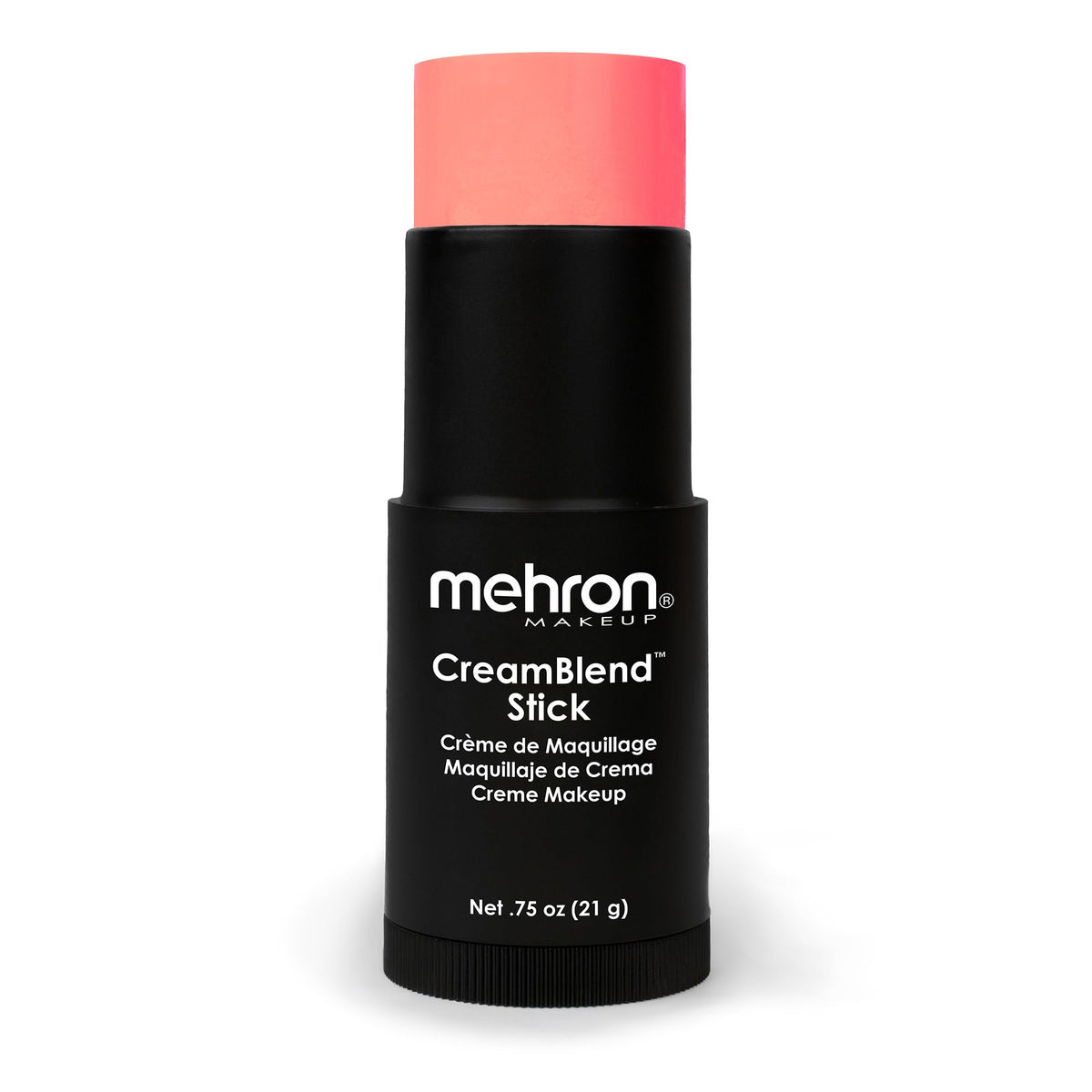 Mehron CreamBlend Stick body paint Light Auguste swatch rich and blendable color